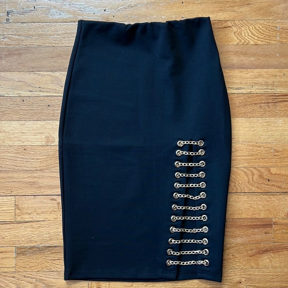 High-rise Pencil Skirt